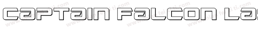 Captain Falcon Laser字体转换